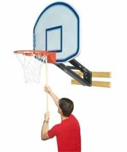 Bison QuickChange Graphite Basketball Wall Shooting Station