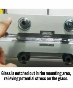 First Team 42"x72" Unbreakable Conversion Glass Basketball Backboard 7 First Team 42"x72" Unbreakable Conversion Glass Basketball Backboard -Basketball Sales Store a55 279 notched 1