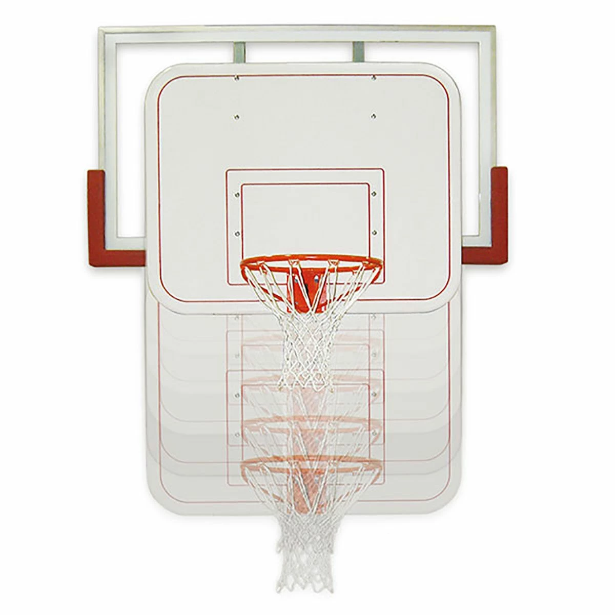 First Team Six-Shooter Adjustable Height Youth Training Basketball Backboard 1 First Team Six-Shooter Adjustable Height Youth Training Basketball Backboard