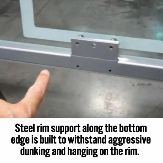 First Team Triumph Premium Basketball Backboard Package Black 7 First Team Triumph Premium Basketball Backboard Package Black - Image 7