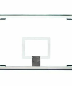 Bison 48" Tall Glass Basketball Backboard, BA48