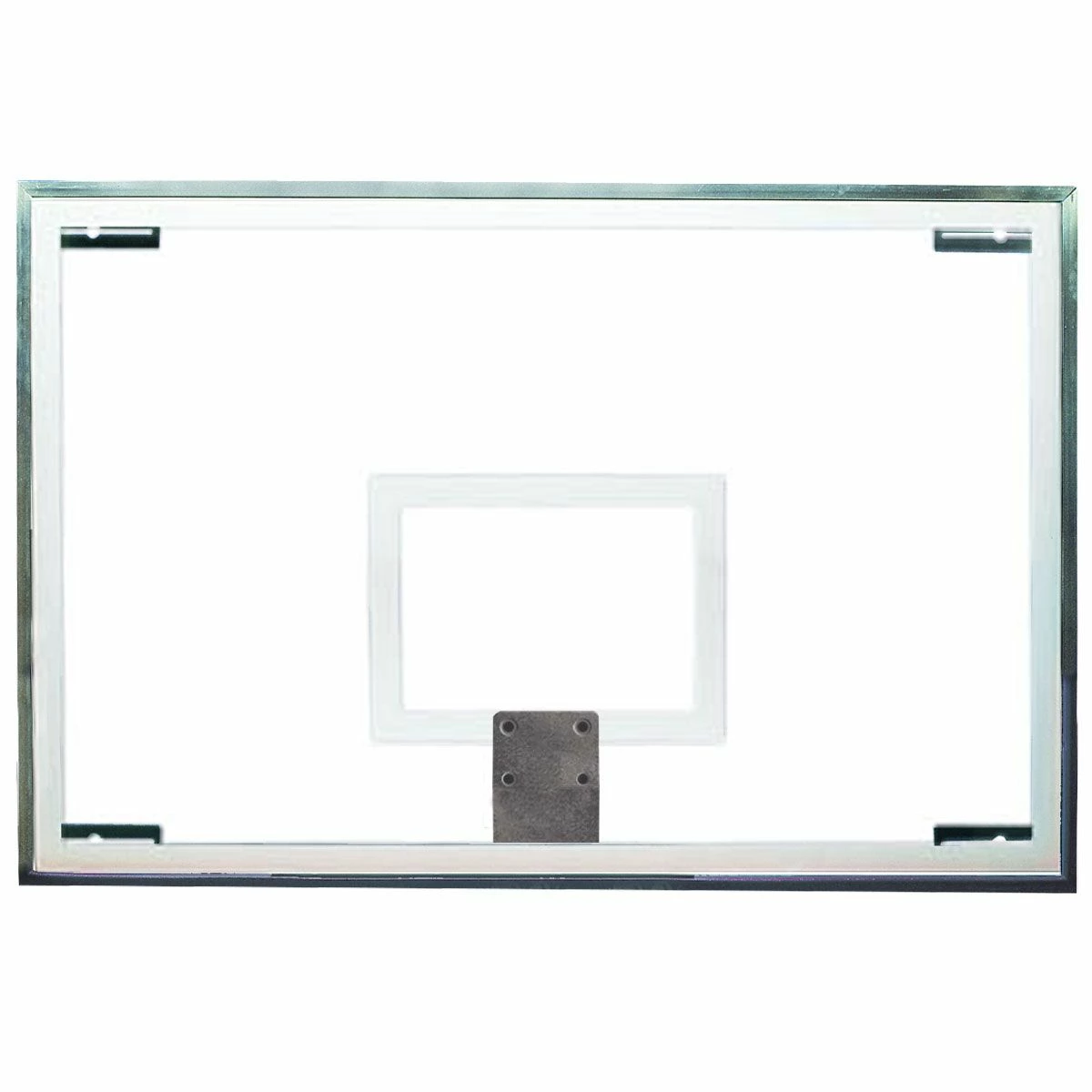 Bison 48" Tall Glass Basketball Backboard, BA48 1 Bison 48" Tall Glass Basketball Backboard, BA48