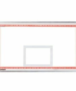 Porter 42"x72" Glass Basketball Backboard w/ LED Perimeter Light System, 002080L2