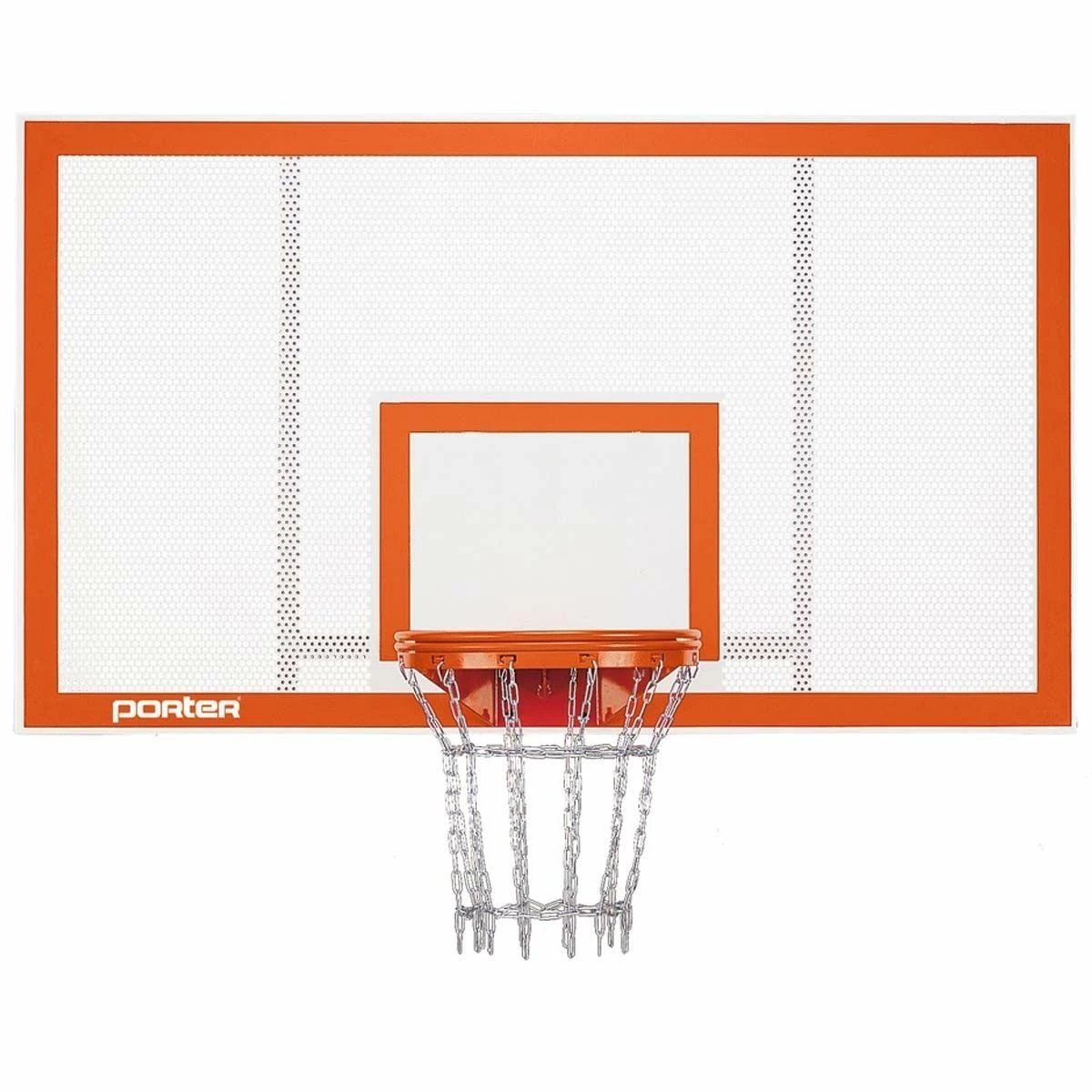 Porter 01207-300 Rectangular Perforated Steel Basketball Backboard 2 Porter 01207-300 Rectangular Perforated Steel Basketball Backboard - Image 2