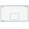 Porter 42"x72" Center-Strut Rectangular Glass Basketball Backboard, 00208-00