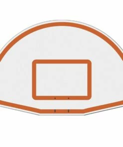 Jaypro Fan Aluminum Backboard w/ Border & Target, ALB-24BT