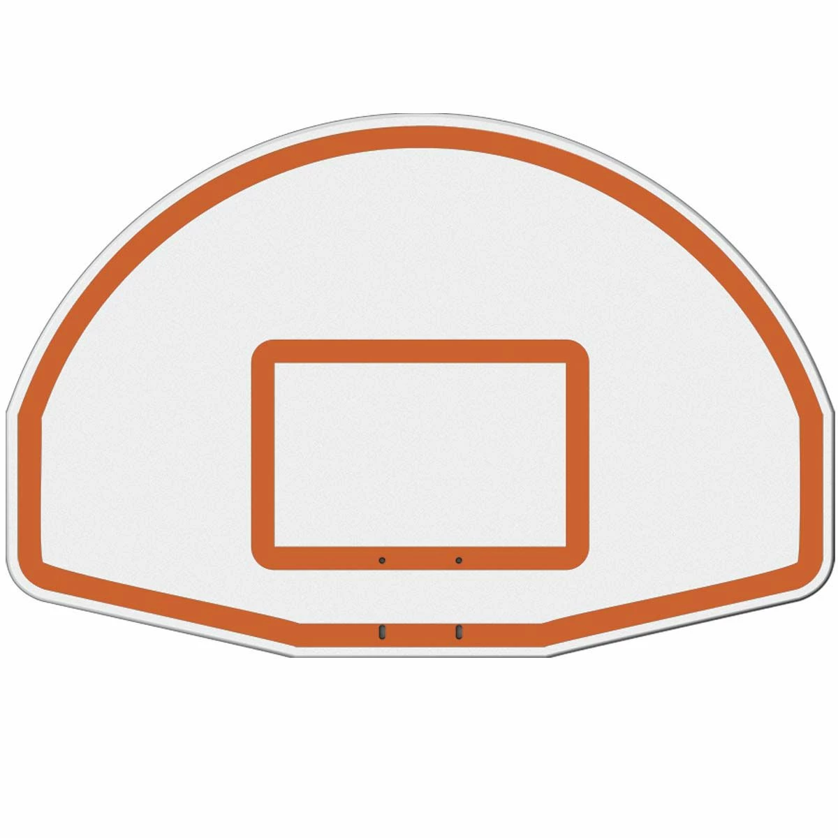 Jaypro Fan Aluminum Backboard w/ Border & Target, ALB-24BT 1 Jaypro Fan Aluminum Backboard w/ Border & Target, ALB-24BT