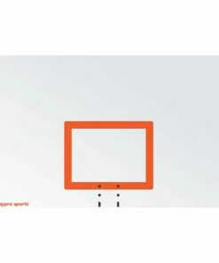 Jaypro Outdoor Rectangular Steel Basketball Backboard, 850RB-BB