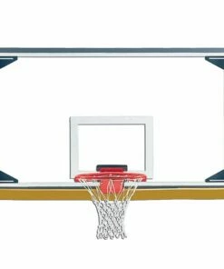 Gared PKLXP20PM Collegiate Basketball Backboard, Rim & Pad Package