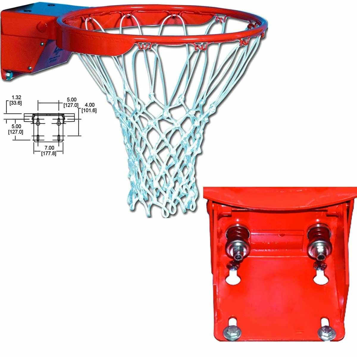 Gared 1000 Scholastic Breakaway Basketball Goal 2 Gared 1000 Scholastic Breakaway Basketball Goal - Image 2