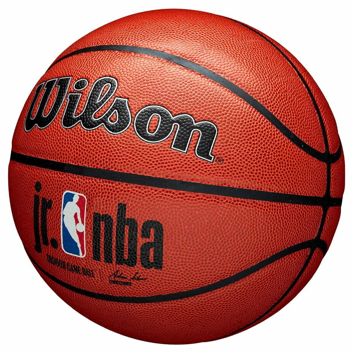 Wilson 29.5" Men's NFHS Jr NBA Official Basketball 3 Wilson 29.5" Men's NFHS Jr NBA Official Basketball - Image 3