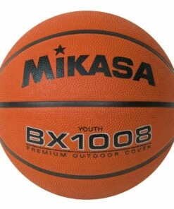 Mikasa BX1008 Varsity Series Rubber Basketball, JUNIOR, 27.5"