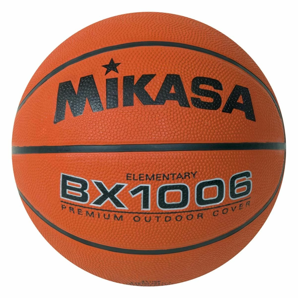 Mikasa BX1006 Varsity Series Rubber Basketball, ROOKIE, 25.5" 1 Mikasa BX1006 Varsity Series Rubber Basketball, ROOKIE, 25.5"