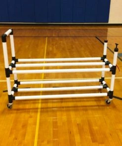Power Dribble 20 Ball Cart Rack w/ Built-In Pump 6 Power Dribble 20 Ball Cart Rack w/ Built-In Pump -Basketball Sales Store a55 735 2 1