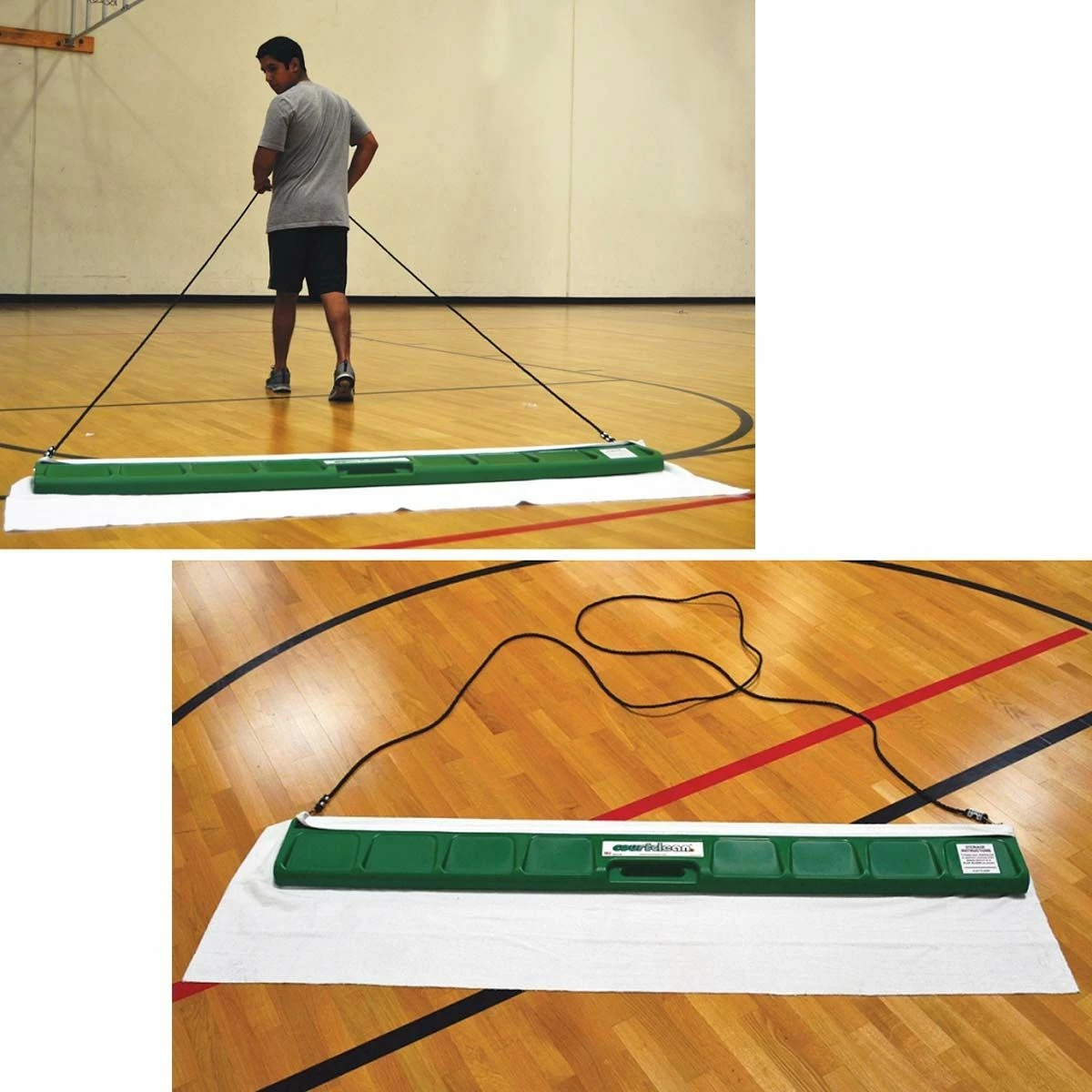 Court Clean 6' Basketball Court Cleaning Damp Mop System, TKH102 4 Court Clean 6' Basketball Court Cleaning Damp Mop System, TKH102 - Image 4