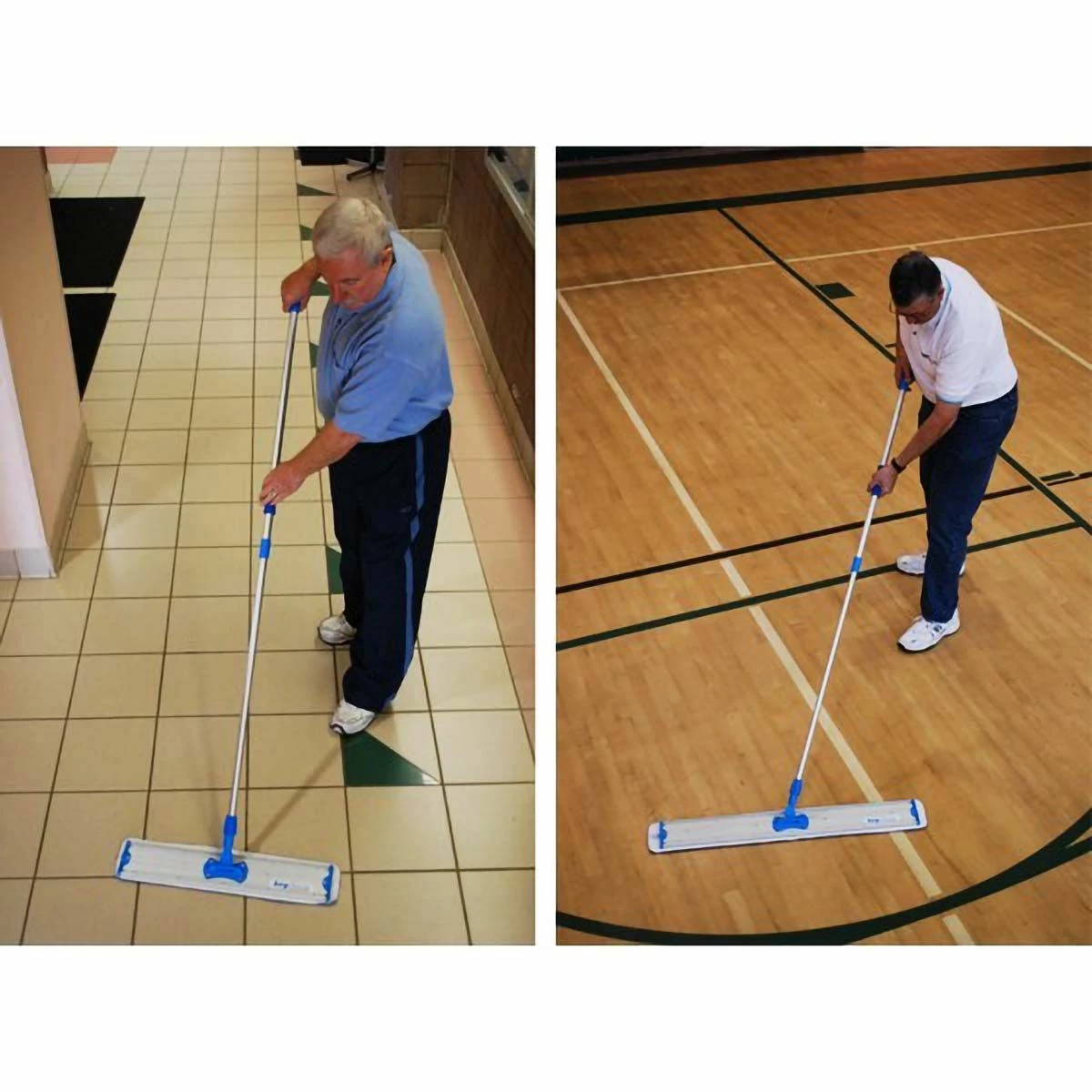 Court Clean 24" Key Clean Basketball Court Floor Cleaner, TKH110 4 Court Clean 24" Key Clean Basketball Court Floor Cleaner, TKH110 - Image 4