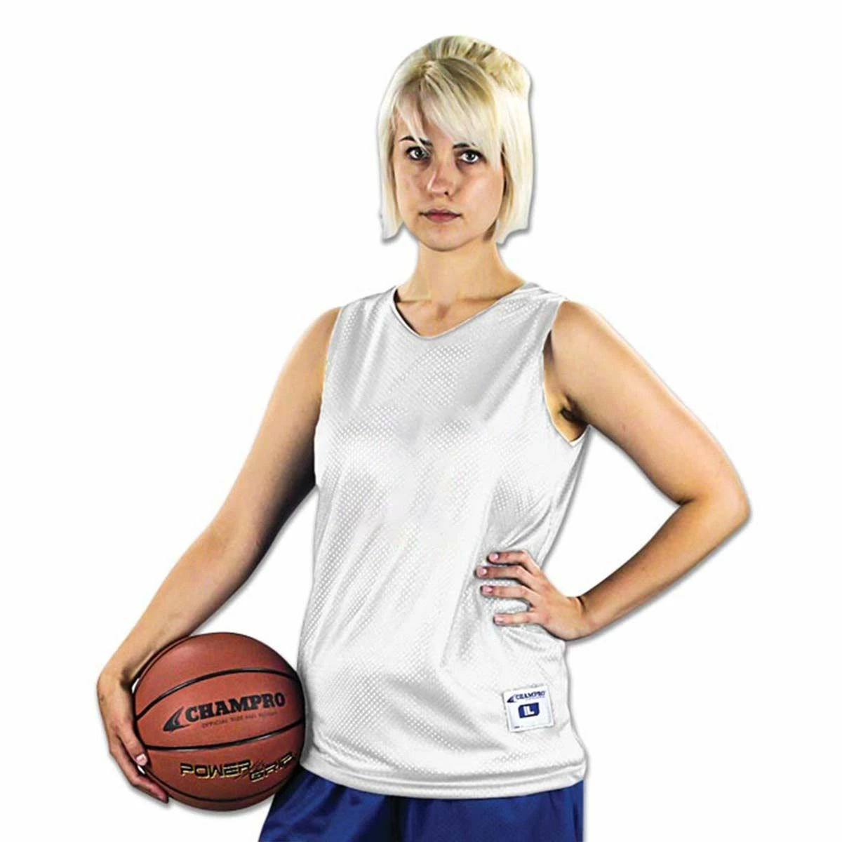 Champro Zone WOMEN'S Reversible Basketball Jersey, BBJPW 3 Champro Zone WOMEN'S Reversible Basketball Jersey, BBJPW - Image 3