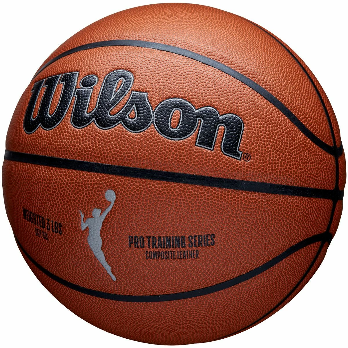 Wilson 3lb WNBA 28.5" Women's/Youth Weighted Basketball 3 Wilson 3lb WNBA 28.5" Women's/Youth Weighted Basketball - Image 3