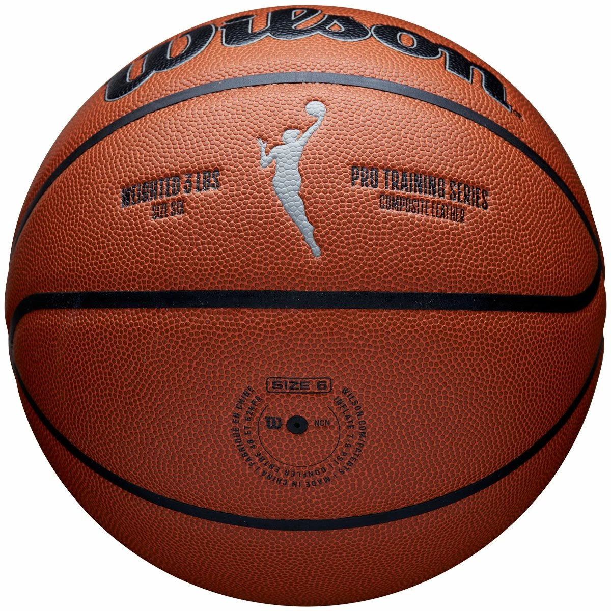 Wilson 3lb WNBA 28.5" Women's/Youth Weighted Basketball 6 Wilson 3lb WNBA 28.5" Women's/Youth Weighted Basketball - Image 6