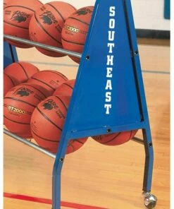Bison 12 Ball Heavy Duty Basketball Cart, BA125 -Basketball Sales Store a60 279g 10 1