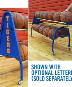 Bison SharpShooter Basketball Cart -Basketball Sales Store a60 290 lettering 1