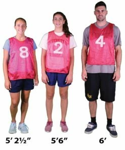 Champion ADULT Numbered Scrimmage Vest Pinnies, PSAN Scarlet -Basketball Sales Store a60 813 7