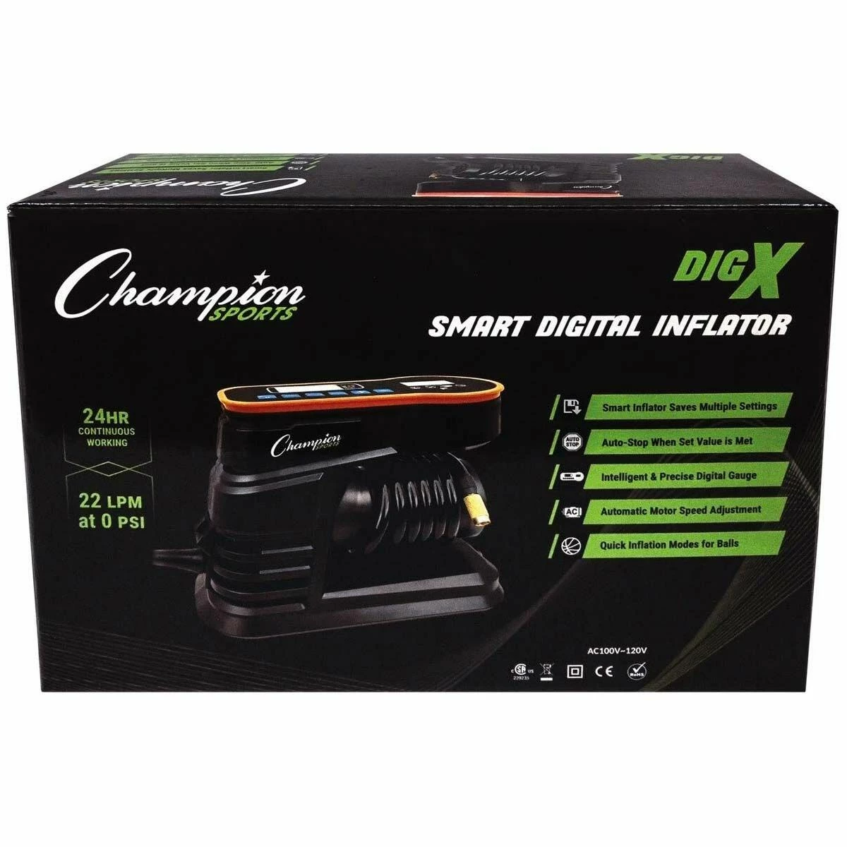 Champion Smart Digital Electric Inflator 8 Champion Smart Digital Electric Inflator - Image 8