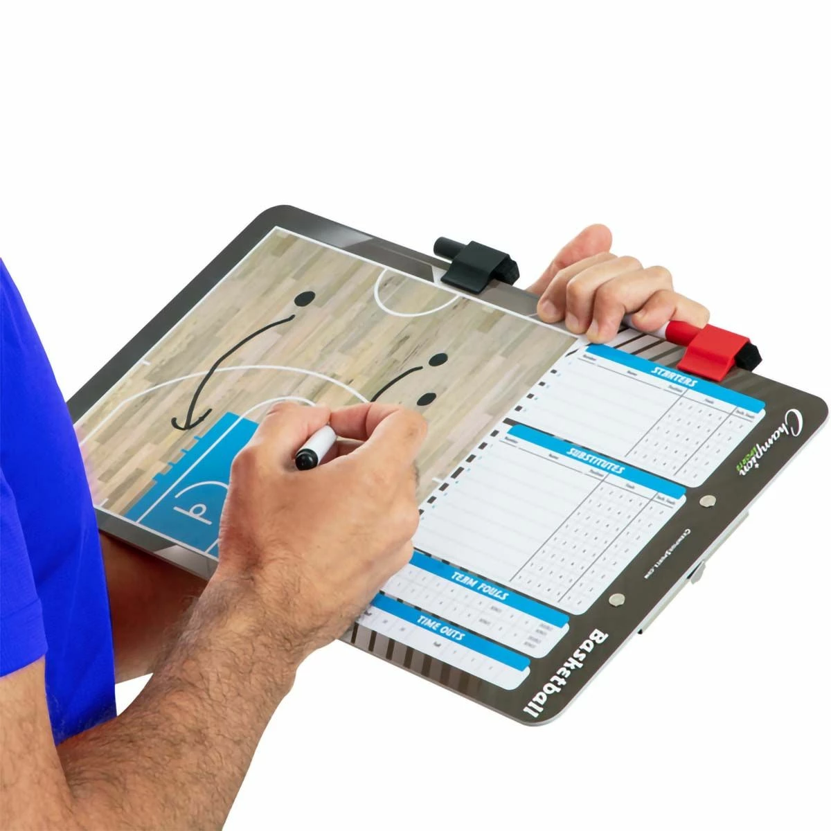 Champion Basketball Dry-Erase Coaching Board, BKBOARD 4 Champion Basketball Dry-Erase Coaching Board, BKBOARD - Image 4