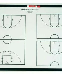 KBA Multi-Court Playmaker Basketball Coaching Board, 18"x24"