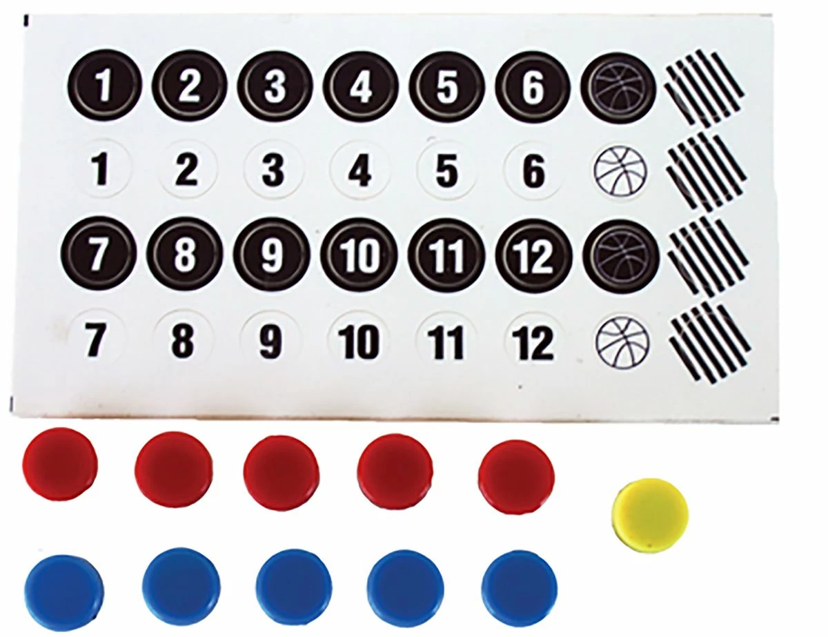 KBA Replacement Magnets w/ Numbering Stickers 1 KBA Replacement Magnets w/ Numbering Stickers