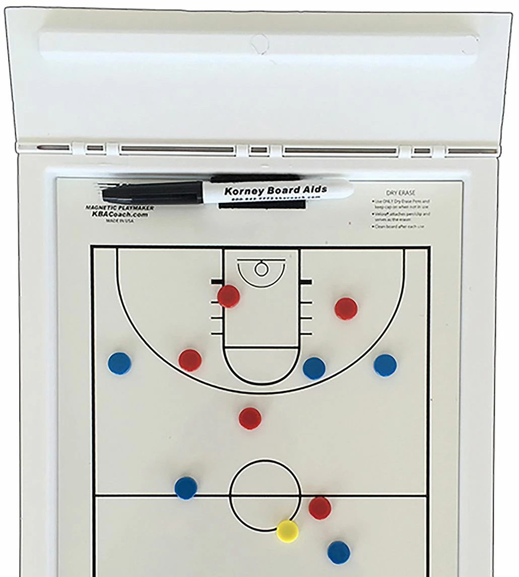 KBA MMP-1 Basketball Magnetic Playmaker Coaching Board 2 KBA MMP-1 Basketball Magnetic Playmaker Coaching Board - Image 2
