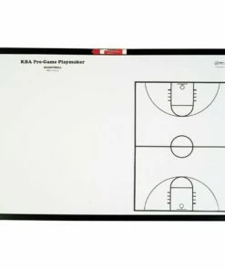 KBA 24"H x 36"W Pre-Game Basketball Playmaker Dry Erase Coaching Board, PGP-1