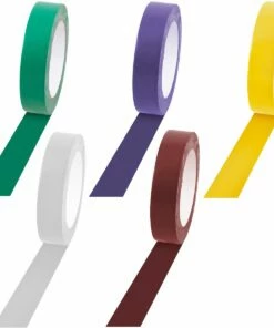 Champion 1"W x 60yd L Gym Floor Tape Blue 5 Champion 1"W x 60yd L Gym Floor Tape Blue -Basketball Sales Store a94 553colorsb 1