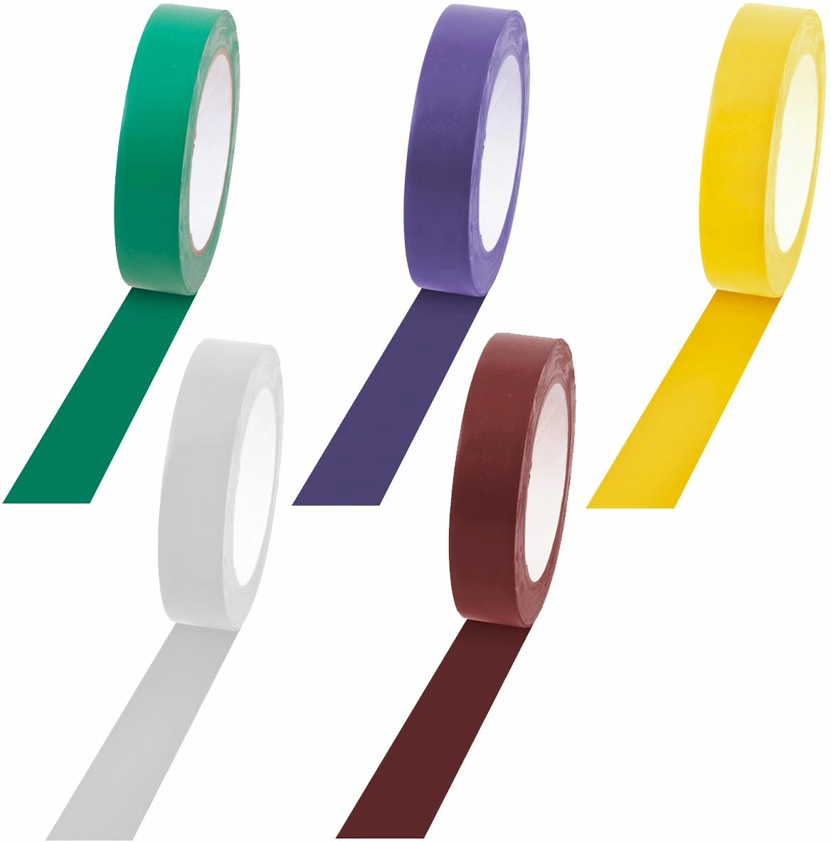 Champion 1"W x 60yd L Gym Floor Tape Blue 3 Champion 1"W x 60yd L Gym Floor Tape Blue - Image 3