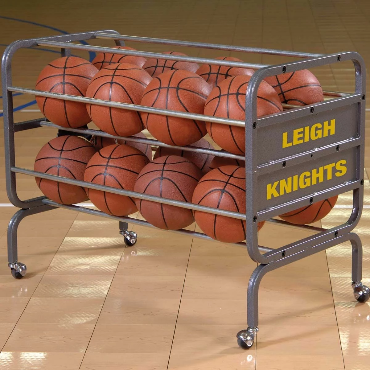 Bison Lockable Basketball Cart 1 Bison Lockable Basketball Cart