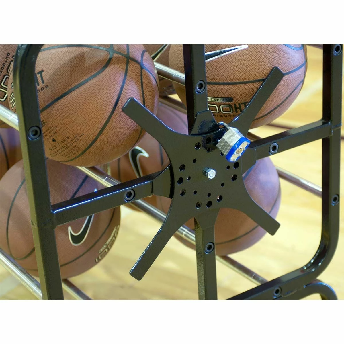 Bison Lockable Basketball Cart 4 Bison Lockable Basketball Cart - Image 4