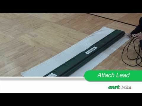 Court Clean 6' Basketball Court Cleaning Damp Mop System, TKH102 2 Court Clean 6' Basketball Court Cleaning Damp Mop System, TKH102 - Image 2