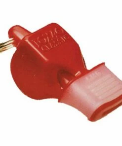 Fox 40 Classic CMG Comfort Grip Whistle, Red